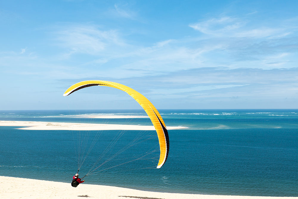 vol parapente dune du pyla